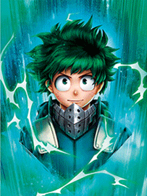 My Hero Academia izuku 3D Tableau