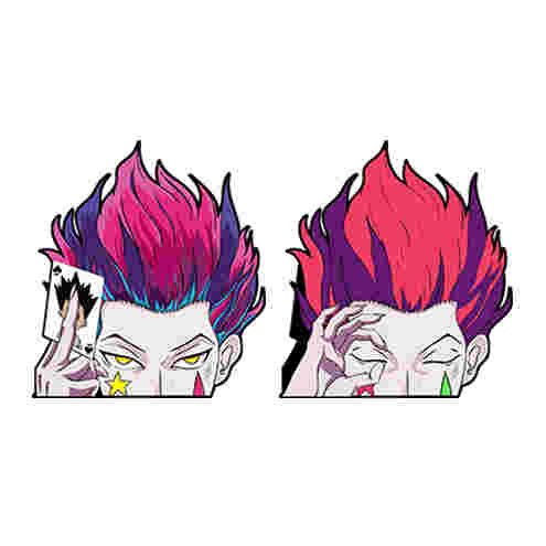 Hisoka hunter x hunter - AUTOCOLLANT ANIME 3D