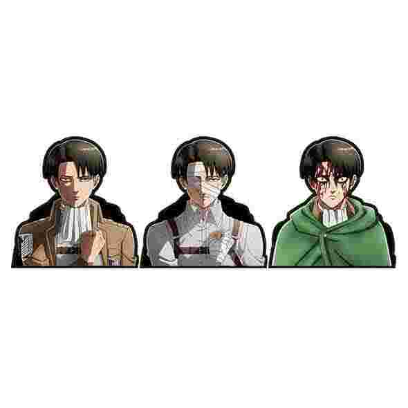 Livaï Ackerman - AUTOCOLLANT ANIME 3D